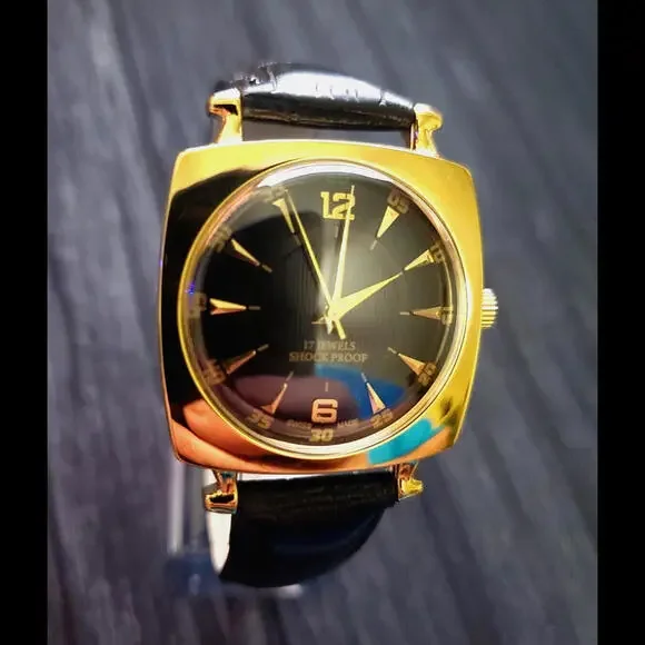 ✨Vtg Camy Manual‎ Geneve Swiss Pillow Watch Restored Serviced - Picture 4 of 8